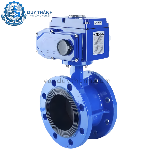 Van Bướm PTFE Nối Bích Điện On Off