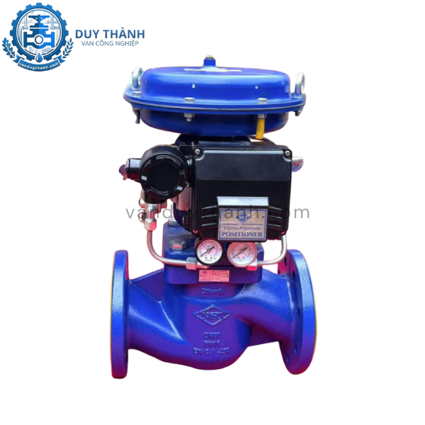 Van cầu hơi thép điều khiển khí nén tuyến tính 
