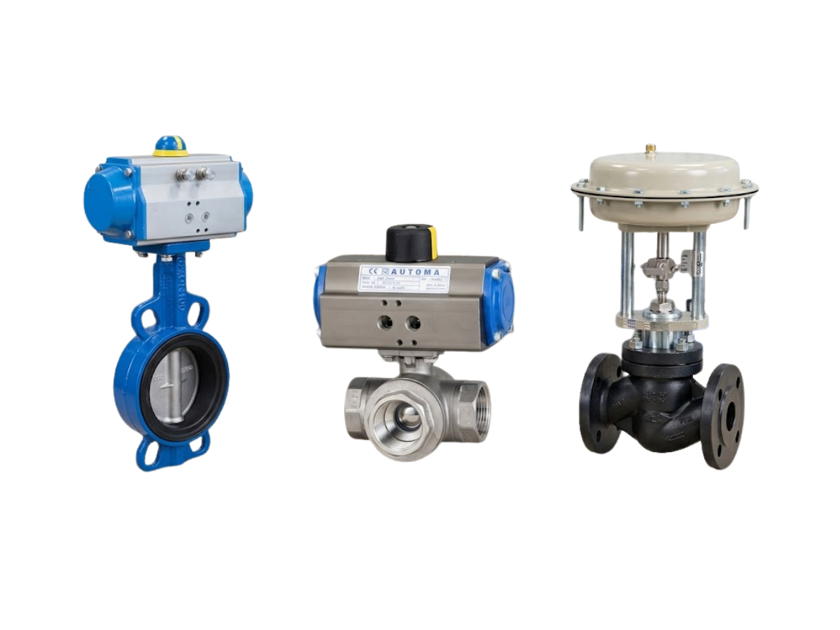các loại van điều khiển khí nén  phổ biến 