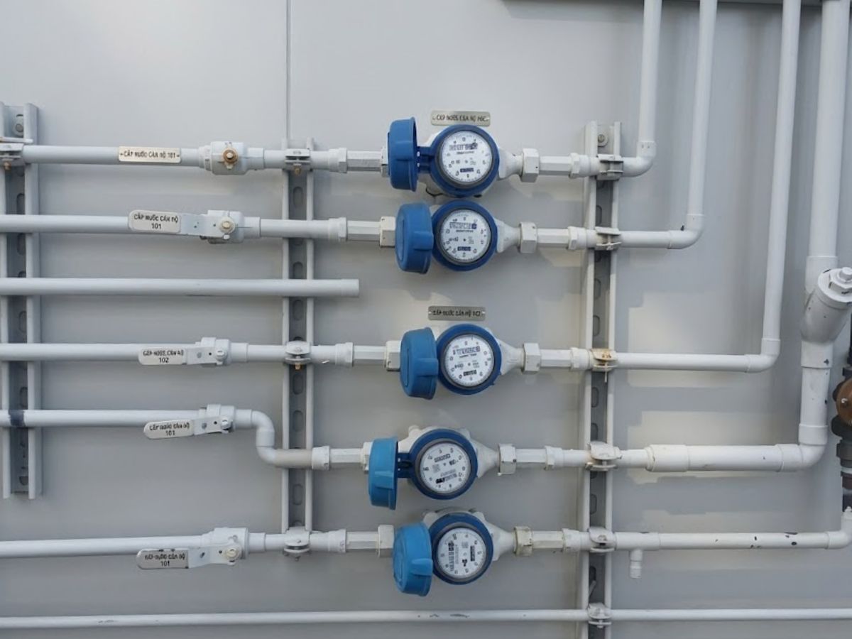  Vị trí lắp đặt đồng hồ nước