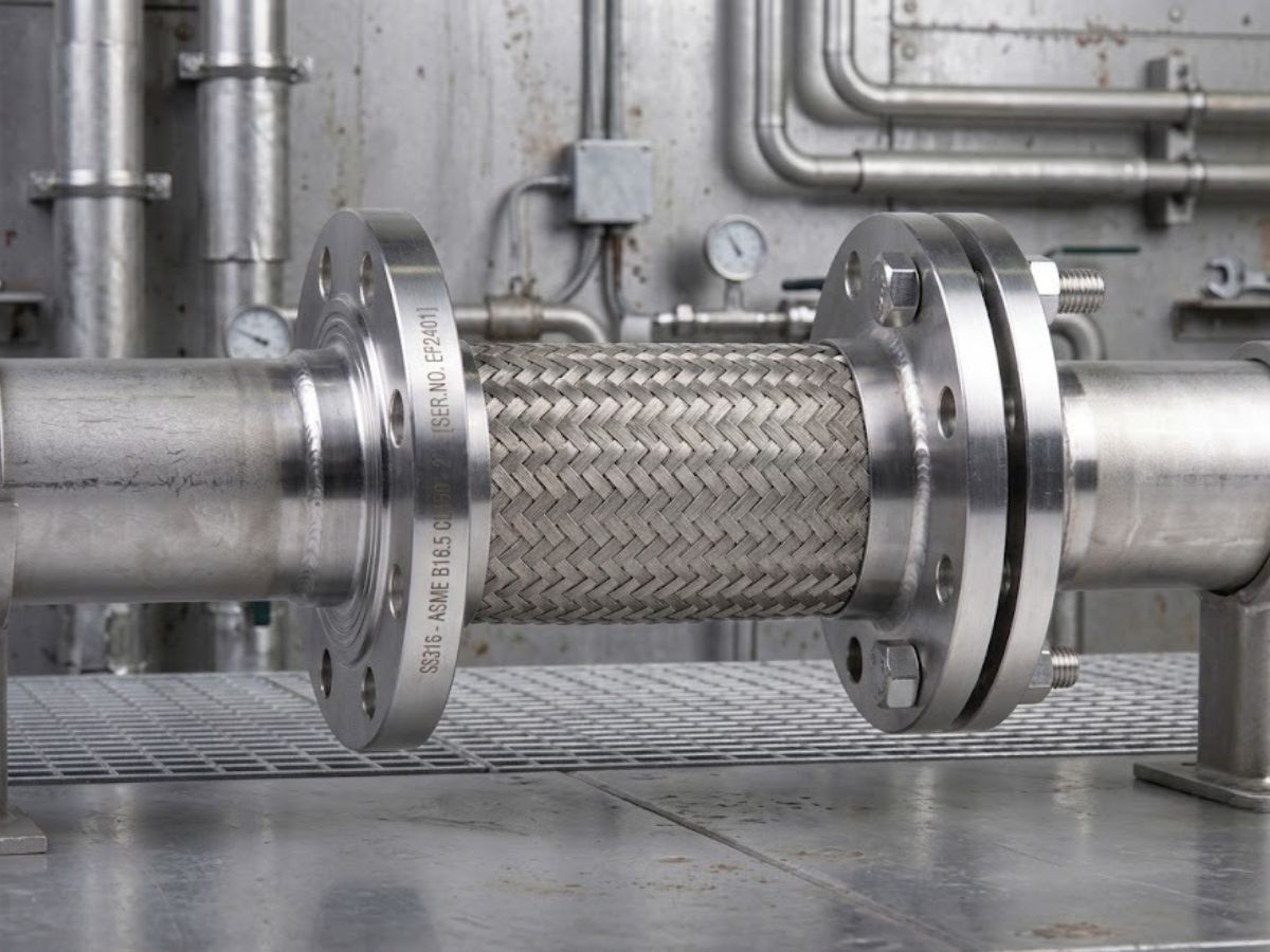 chọn mua và lắp đặt khớp nối mềm inox 304