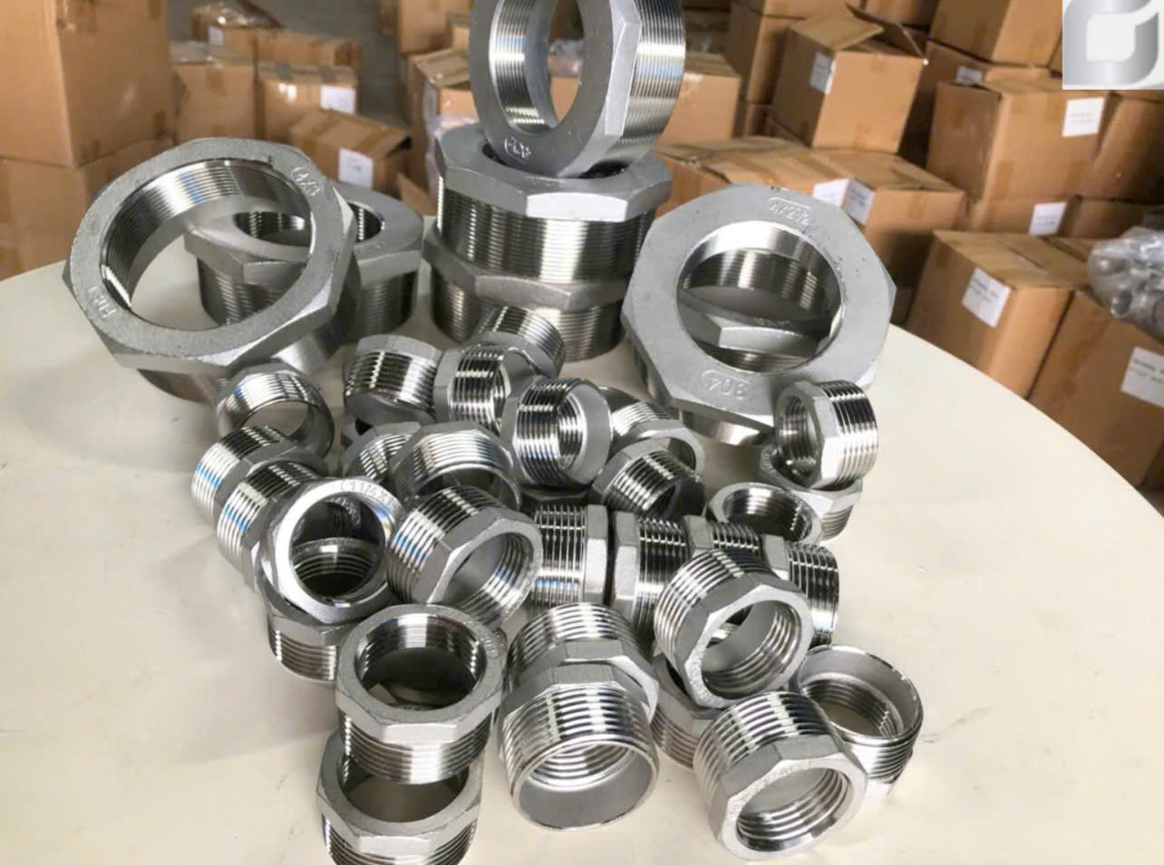 CÀ RÁ INOX 304 NỐI REN TRONG REN NGOÀI