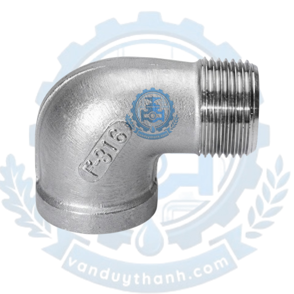 Co Điếu Inox 304 Nối Ren Trong Ren Ngoài