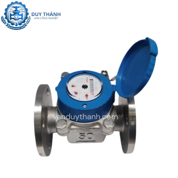 Đồng Hồ Nước Nối Bích Inox 304