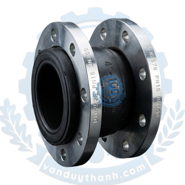 Khớp Nối Mềm Cao Su Mặt Bích Baoding 