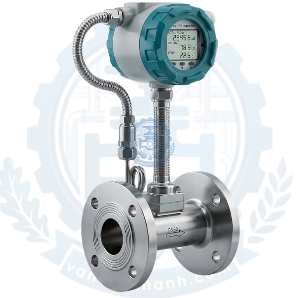 Đồng Hồ Đo Lưu Lượng Hơi Nóng Inox 304 Bão Hòa