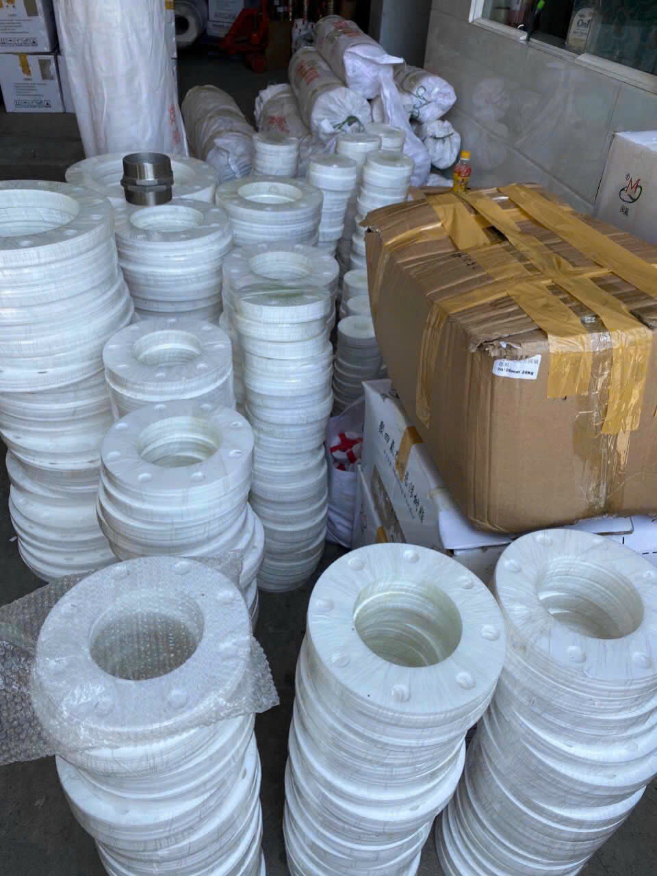 GIOĂNG PTFE MẶT BÍCH JIS 10K