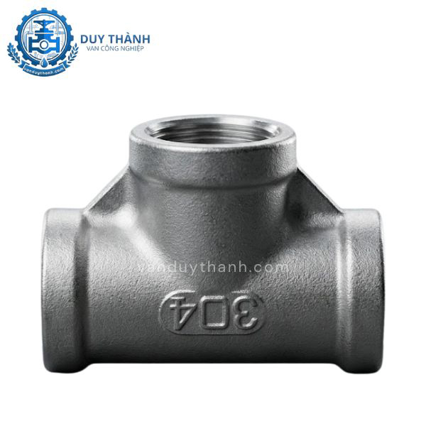 Tê Đều Nối Ren Trong Inox 304