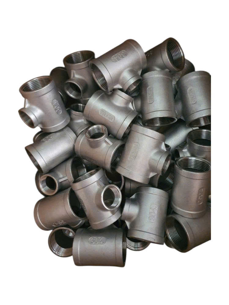 TÊ GIẢM INOX 304 NỐI REN TRONG