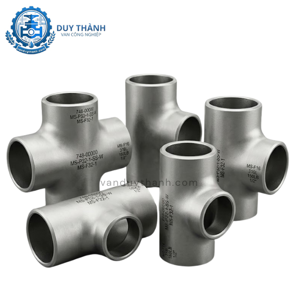 Tê hàn Inox 304