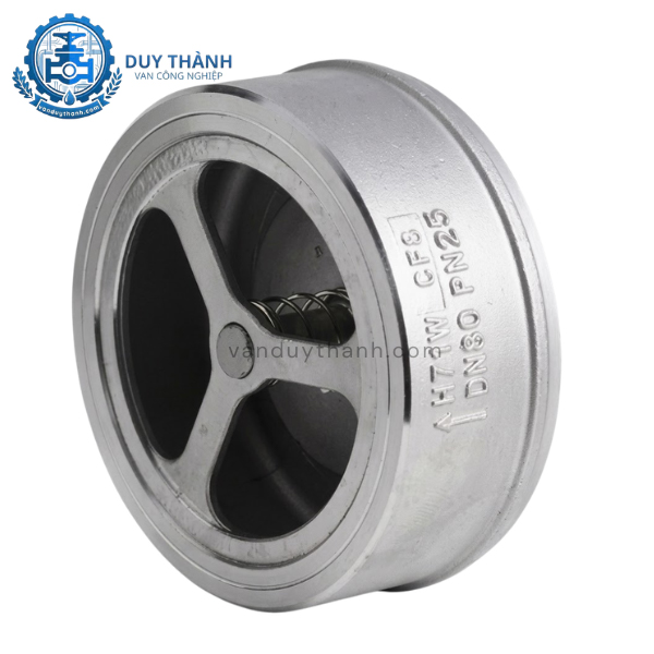 Van 1 Chiều Đĩa Hơi Inox 