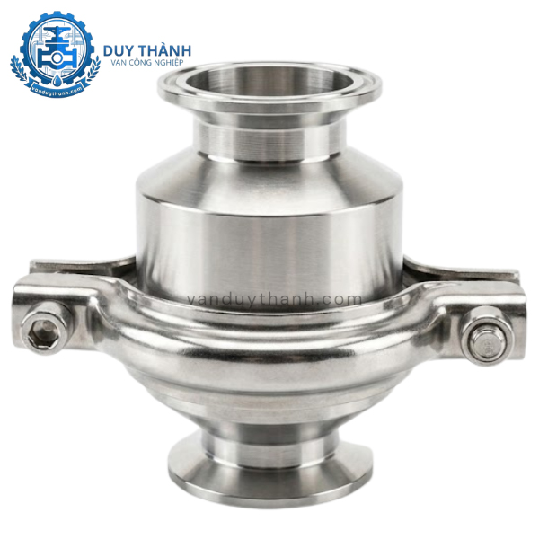 Van 1 Chiều Lò Xo Inox Vi Sinh Nối Clamp