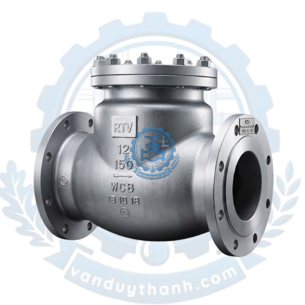 Van 1 Chiều Thép Lá Lật Mặt Bích Ansi 150lb Rtv