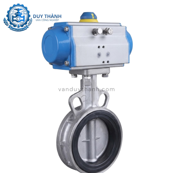 Van Bướm Inox Khí Nén