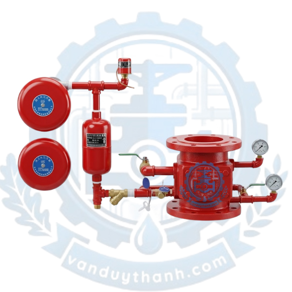 Van Báo Động Mặt Bích Baoding 