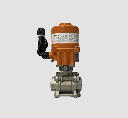 Van Bi 3pc Inox 304, 316 Đóng Mở Điện Ac220v