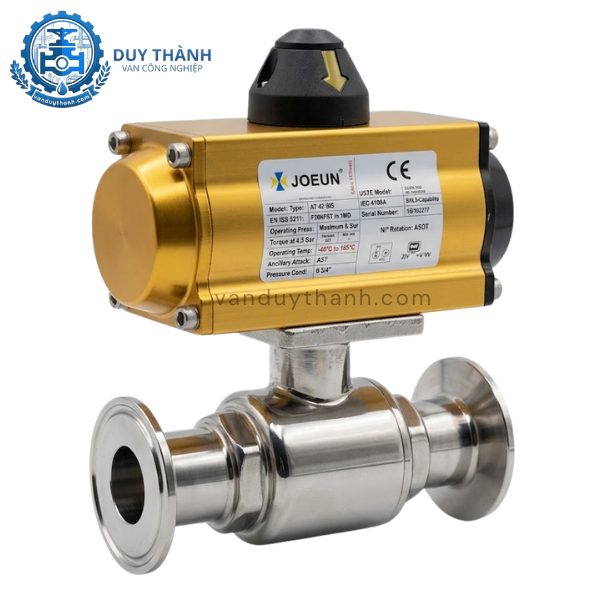  Van Bi Inox Vi Sinh Điều Khiển Khí Nén
