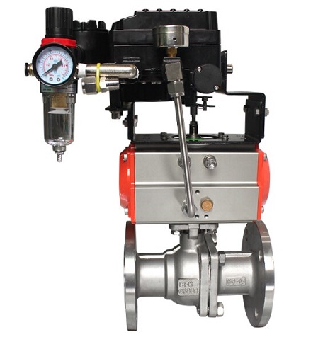 VAN BI INOX 304 MẶT BÍCH KST KHÍ NÉN