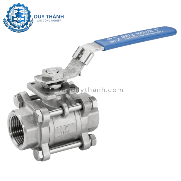 Van Bi Inox 304 3 Mảnh Nối Ren Jaki