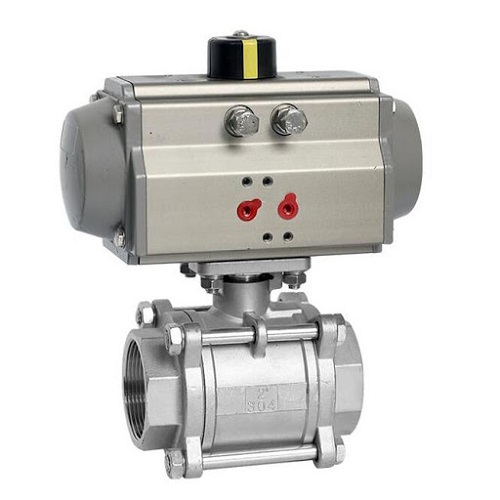 VAN BI 3PC INOX 304 NỐI REN KHÍ NÉN SANPO MALAYSIA