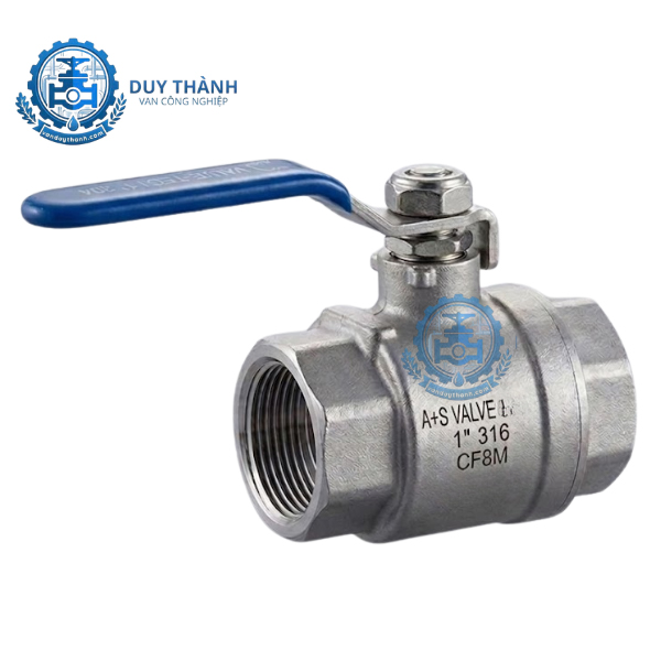 Van Bi Inox 316 Nối Ren Tay Gạt Afbv