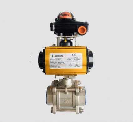 Van Bi 3pc Inox Đóng Mở Khí Nén JOEUN