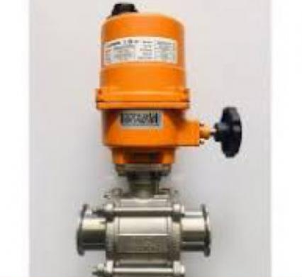 Van Bi Vi Sinh 3pc  Inox 304, 316 Đóng Mở Điện