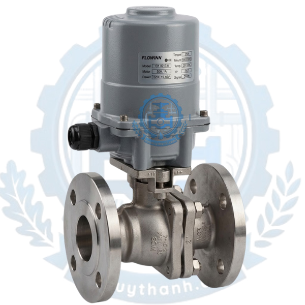Van Bi Mặt Bích Điều Khiển Điện DN20