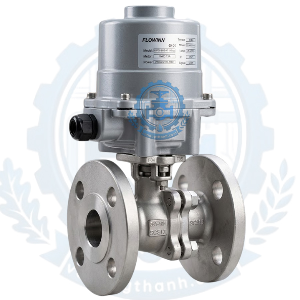 Van Bi Mặt Bích Điều Khiển Điện DN65