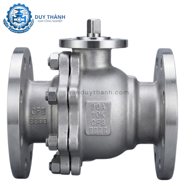 Van Bi Mặt Bích Jis 10k Inox 304 DN40