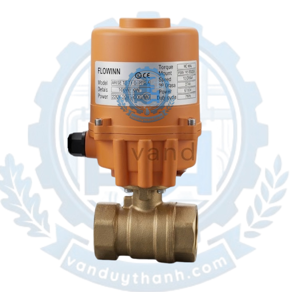 Van Bi Ren Đồng Điều Khiển Điện On/Off DN15 - DN100