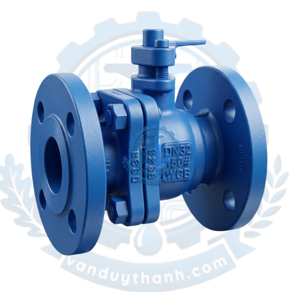 Van Bi Thép Mặt Bích Tay Gạt ETM DN - DN500