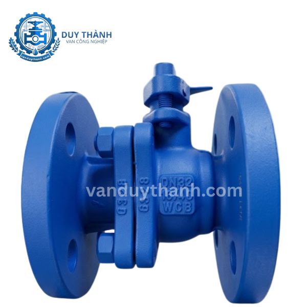 Van Bi Thép Mặt Bích Tay Gạt ETM