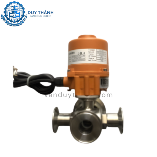 Van bi vi sinh 3 ngả điều khiển điện AC220V 