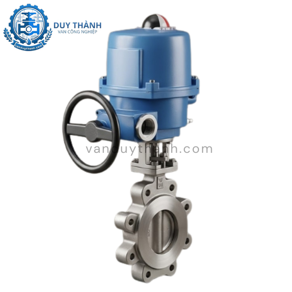 Van Bướm Chịu Nhiệt Cao Inox 304 Điều Khiển Điện