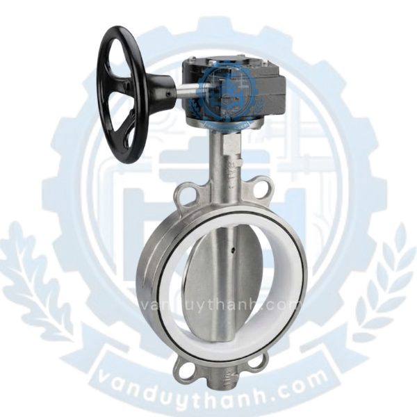 Van Bướm Inox 304 PTEF Tay Quay 