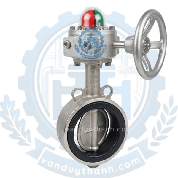 Van Bướm Inox 304 Ron Epdm Tay Quay Joeun