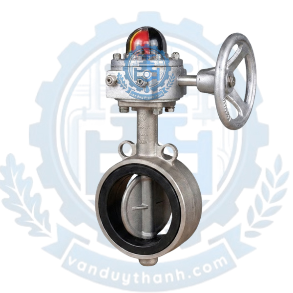Van Bướm Inox 304 Tay Quay Jis10k DN40 - 300