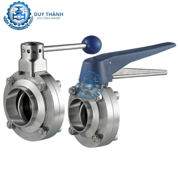 Van Bướm Inox 316 Nối Hàn Tay Gạt 