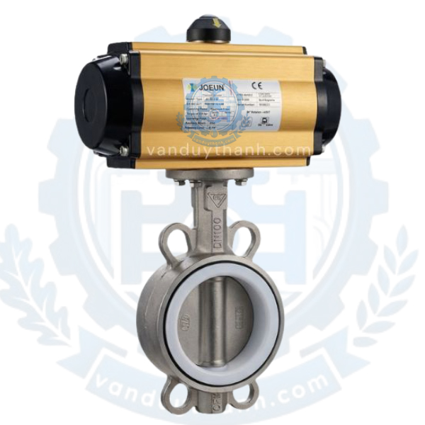 Van Bướm Inox Điều Khiển Khí Nén At63db