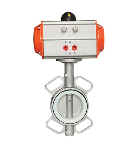 VAN BƯỚM INOX 304 KST KHÍ NÉN