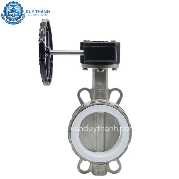 Van Bướm Inox 304 PN16 Tay Quay