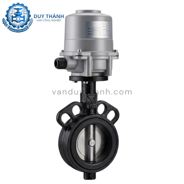 Van Bướm Gang Cánh Inox Điều Khiển Điện Flowinn On/off