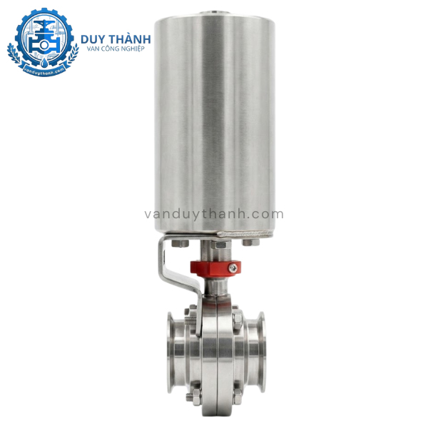 Van Bướm Vi Sinh Điều Khiển Khí Nén 
