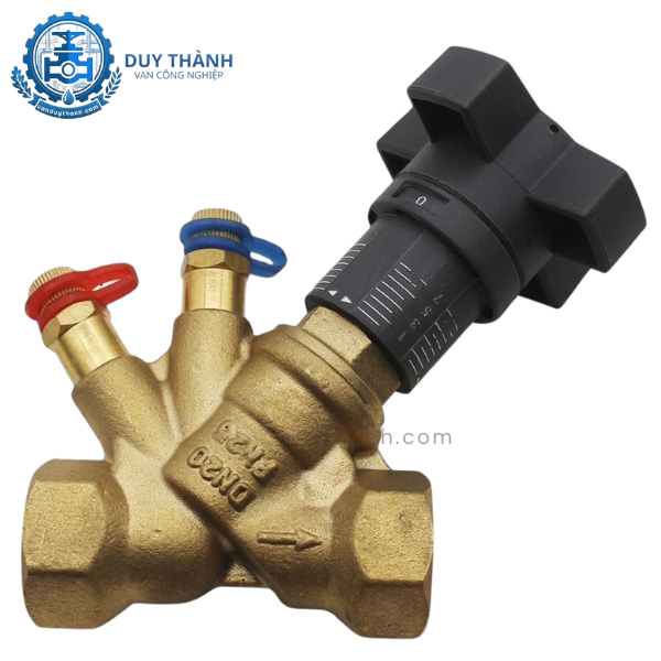 Van Cân Bằng Đồng Nối Ren DN20 FRV