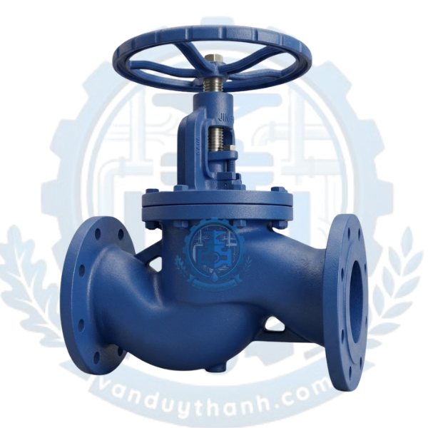 Van Cầu Chữ Ngã Gang Mặt Bích PN16 Joeun