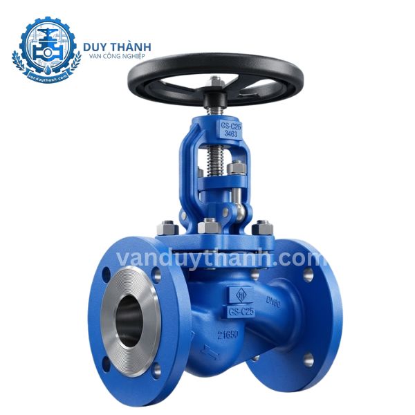 Van Cầu Hơi Chữ Ngã Thép Mặt Bích Gs–c25 Etm