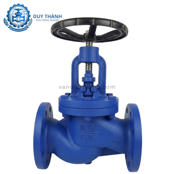 Van Cầu Hơi Gang Mặt Bích PN16 DN50