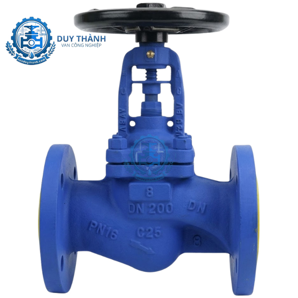 Van Cầu Hơi Gang Mặt Bích PN16 DN250