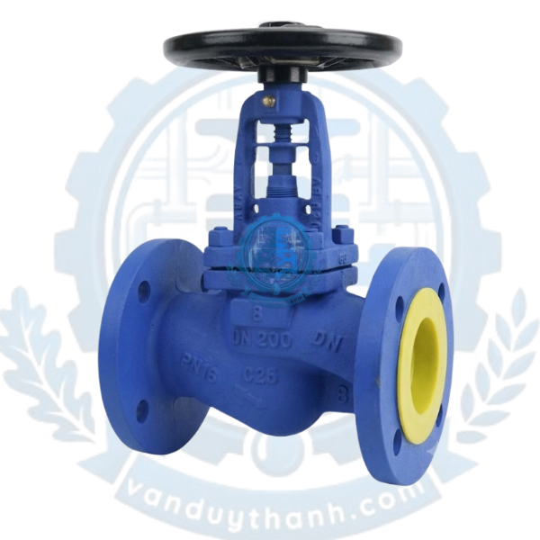 Van Cầu Hơi Gang Mặt Bích PN16 DN300
